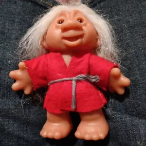 Vintage Denmark Troll Doll 5" 1986 - Picture 1 of 3