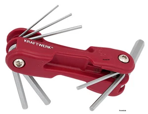 Juego de llaves hexagonales interiores KRAFTWERK 3623 8 piezas 1,5 - 8 mm multiherramienta bolígrafo - Imagen 1 de 3