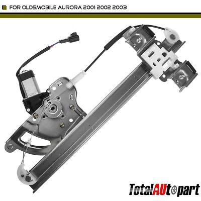 Power Window Regulator w/ Motor for Oldsmobile Aurora 01-03 Front Left Driver - Image 1 of 4