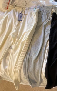 $195 Twenty Montreal Cotton Blend Knit Thermal Joggers Sweatpants Men's M New WT - Picture 1 of 7
