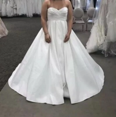 Strapless Ball Gown Wedding Dress - Image 1 of 3