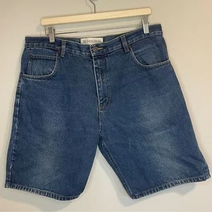 Faded Glory Blue Jean Shorts Jorts Classic Denim Style - Picture 1 of 4
