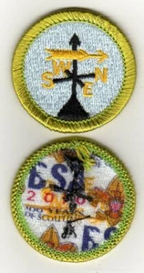 Weather Merit Badge, Type K, "BSA 2010" Back (2010-12), Mint! - Picture 1 of 1