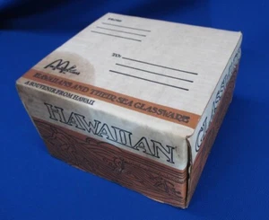 MCDONALDS HAWAIIAN SCENES 4 TUMBLERS IN ORIGINAL BOX 1970'S - Picture 1 of 10
