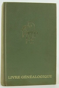 French Genealogical Book of Pony Breeds Vol. 2 Rare Stud Genealogy Reference '76 - Picture 1 of 7