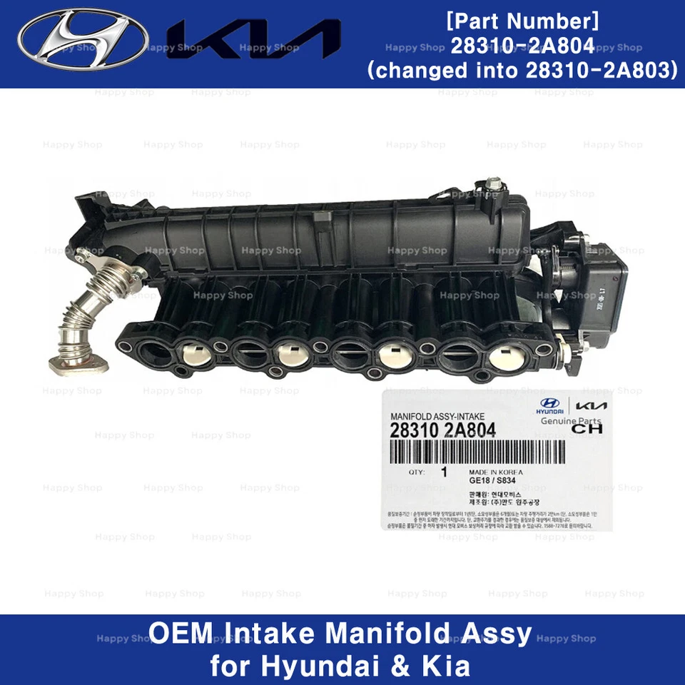 283102A804 Genuine OEM Intake Manifold Assy for Hyundai i40 ix35 Kia Sportage - Image 1 of 3