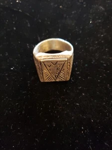 Victory Ring Size 12 George Frost White Bronze - Picture 1 of 8