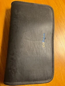 CD Projects - 44 CD/DVD travel case - removable pages- Black with Zipper Closure - Picture 1 of 5