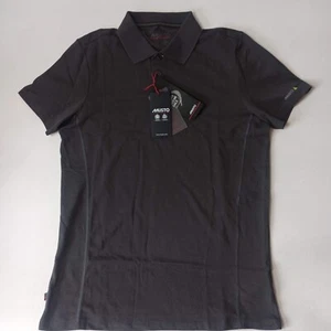 Polo Musto para hombre bloqueador solar UPF 40 Volvo Sailing - gris - talla M - nuevo con etiquetas - Imagen 1 de 18
