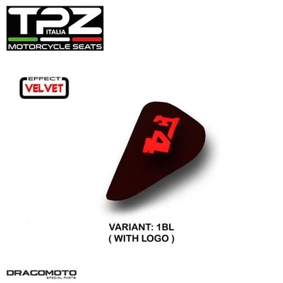 Tapizado asiento MV AGUSTA F4 1999-2009 MVF99E-1BL TPZ negro CON LOGO Foto 1 de 3