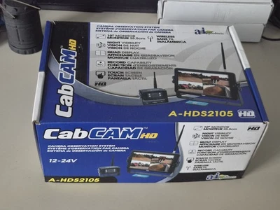 KIT CÁMARA DE MARCHA ATRÁS LCD 10", APTO PARA TRACTOR, CAMIÓN Y CARAVANAS - Imagen 1 de 4