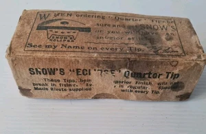 Vintage 30s/40s Hi-Test Heel And Toe Plates Box Good Display - Picture 1 of 9