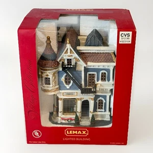 LEMAX Village Collection Watson’s Curios Porcelain Lighted House Complete - Picture 1 of 6