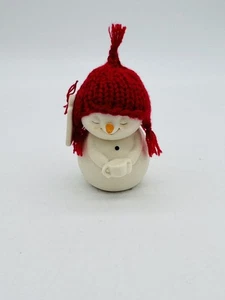 Dept 56 Snowpinions Daily Dose Coffee Snowman Christmas Ornament Hang Tag 2013 - Picture 1 of 6