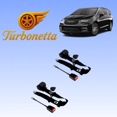 Cinturón de seguridad delantero retráctil ajustable para todos Chrysler 2 piezas Foto 1 de 4