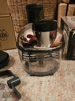 Culinare Rocket Chef Küchenmaschine ohne Strom mit  zwei Geschwindigkeiten neu - Bild 1 von 4