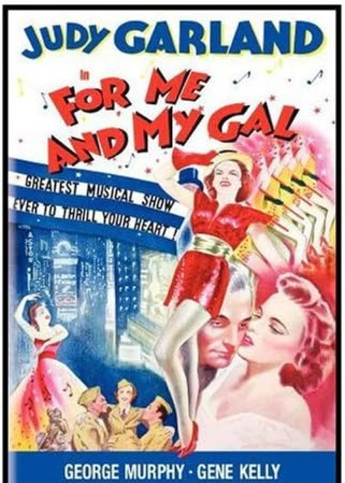 for Me and My Gal Girl DVD Judy Garland Gene Kelly UK Release R2