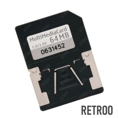 Nokia MultiMedia Card 64MB MMC-Mobile & Adaptor in Case DV Memory Card - Image 1 of 3