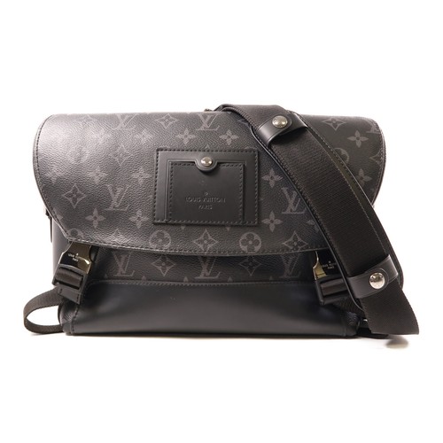 LOUIS VUITTON（LV） Borsa a tracolla Louis Vuitton LV Messenger PM Voyager M40511 Monogram Eclipse nera