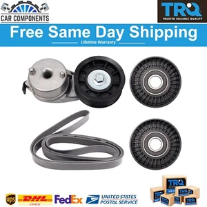 TRQ New Drive Belt Component Kit Fits For 2003-2008 Dodge Ram 1500 2500 3500 - Picture 1 of 11