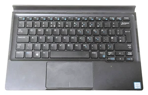 Dell Latitude 7275 XPS 9250 K18A001 UK English Keyboard Dock & Folio Cover H7FH3 - Picture 1 of 9