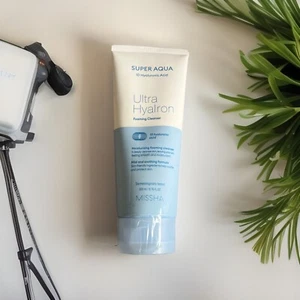 MISSHA Super Aqua Ultra Hyalron Foaming Cleanser 200 ml * Korean Cosmetic-Beauty - Picture 1 of 1