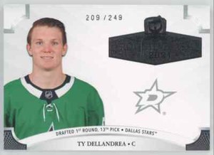 2020-21 Upper Deck The Cup Rookie Class of 2021 Ty Dellandrea Rookie /249 Dallas
