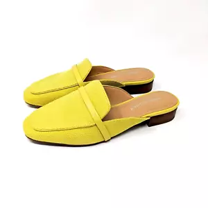 Mocasín Marc Fisher Namila a medida tobogán tela amarilla para mujer talla 5,5 M - Imagen 1 de 8