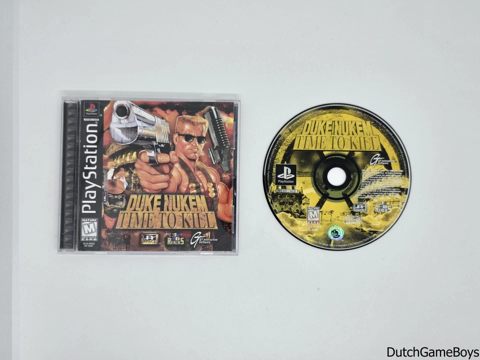 Playstation 1 / PS1 - Duke Nukem: Time To Kill+ Reg. Card - USA - Image 1 of 2