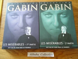 Pack 2 DVD Gabin Les Misérables Teil 1 2 41 42 Collection - Imagen 1 de 3
