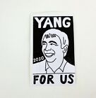 Andrew Yang For President 2020 Official Campaign Sticker 