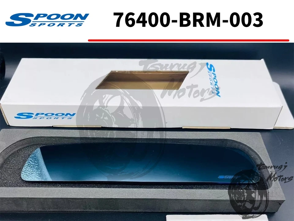 ESPEJO RETROVISOR ANCHO AZUL GENUINO CUCHARA HONDA S2000 CIVIC 76400-BRM-003 Nuevo Foto 1 de 4