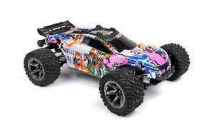 Custom Body Graffiti for Traxxas 1/10 Rustler 4X4 Ultimate Truck Shell Cover - Picture 1 of 9