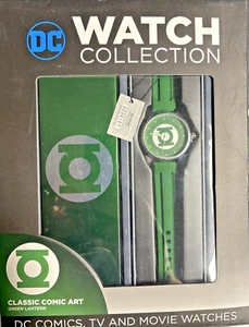GREEN LANTERN WATCH Official DC Collection 2018 New VERY RARE w Booklet #107!!! - Picture 1 of 9