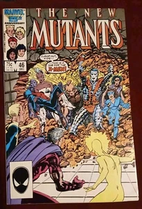 Neue Mutanten #46 sehr fein 8,5 Brett und eingetütete Aufbewahrung. - Bild 1 von 2