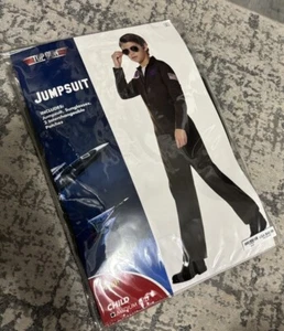 Spirit Top Gun Halloween Costume Cosplay Child Medium Jumpsuit Maverick Goose - Picture 1 of 3