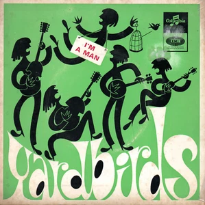 THE YARDBIRDS I'M A MAN RARE AUSSIE 7" EP 1966 P/S 4 TRKS JEFF BECK UK BEAT - Picture 1 of 4