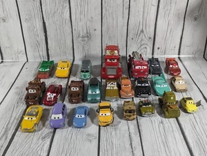 Disney Pixar Cars Lot of 24 Mattel Mixed Plastic/ Diecast Metal Cars For Ooak - Picture 1 of 2