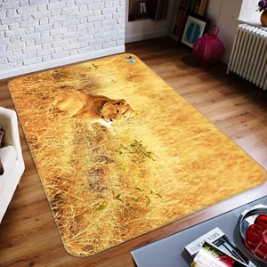 3D Wiese Löwe NMN986 Spiel Teppich Mat Elegant Foto Teppich Eve 2023 - Bild 1 von 5