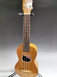 Hello Kitty Ukulele VOX VU-33HK-NY-MG Limited Edition Near Mint with bag - Picture 1 of 7