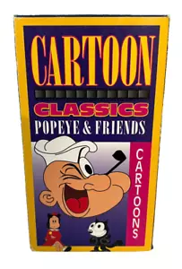 Popeye & Friends Cartoon Classics VHS 1995 Taxi Turvey Popeye for President - Picture 1 of 6