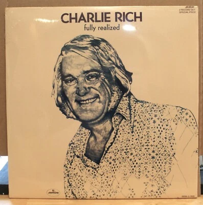 Charlie Rich Factory Sealed LP Fully Realized NOS Mercury Records 2 LP Gatefold - Image 1 of 2