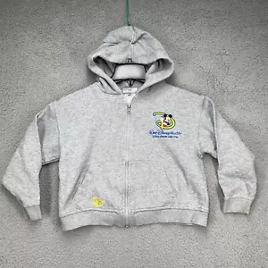 Walt Disney World Kids Hoodie Boys Youth Medium Gray Full Zip Mickey Goofy Pluto - Picture 1 of 13