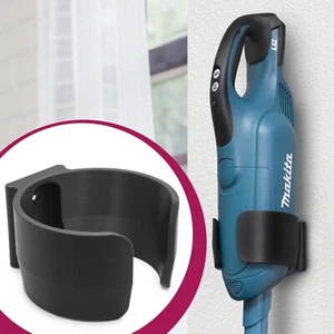 Staubsauger Wand Halterung Akku Sauger Halter Schwarz passend für Makita DCL182 - Picture 1 of 4