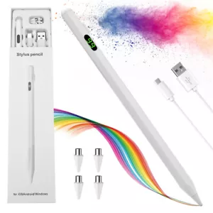 Universal Digital Stylus Pen Eingabestift für IOS iPad Samsung Handy Tablet LED - Bild 1 von 24