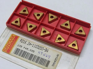 10 Stück SANDVIK R216.24-1103200-BA Grade 235 Hartmetalleinsätze - Bild 1 von 1