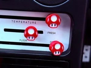 Mushroom MX5 Miata Eunos HVAC Perillas Deslizantes NA Mk1 X3 - Imagen 1 de 3