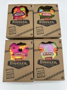 2024 Lot Of 4 Fuggler Laboratory Misfits Funny Ugly Monster NEW🔥 NIB! Fugglers - Picture 1 of 14