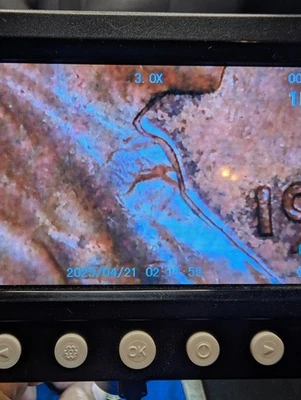 1961 D Lincoln Memorial Penny Error DBL Profile Fast Next Day Shipping - Image 1 of 4