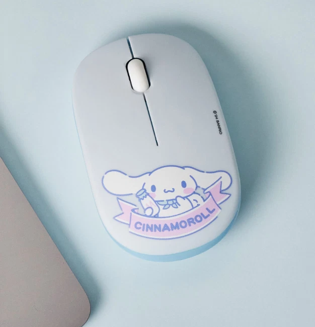 Sanrio Characters Silent Wireless Mouse 3Type HELLO KITTY, CINNAMOROLL, KUROMI - Image 1 of 2